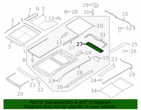 Interior panorama overlay Ford Edge 15 - structure