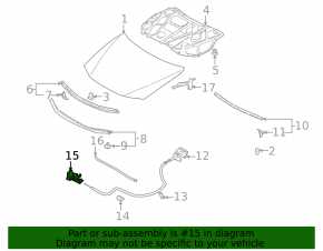 Hood Lock Mazda6 03-08
