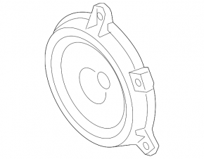 Subwoofer Mazda CX-90 24-26 Bose