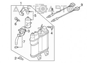 Lambda probe first VW Passat b8 16-19 USA 2.0T