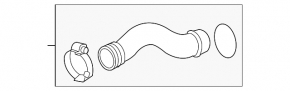 Intercooler pipe, right lower, VW CC 08-17