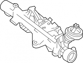 Infiniti QX50 19-20 steering rack for 1 engine