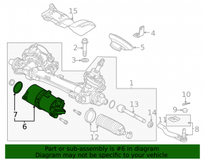 Electric power steering (EPS) Honda Civic XI FE/FL 22-23 2.0 LX