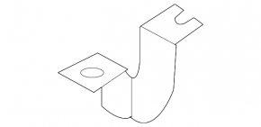 Left front stabilizer bar mounting bracket for Infiniti FX35 QX70 09-17