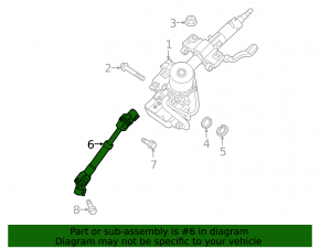 Steering joint Hyundai Elantra UD 14-16