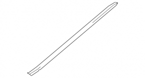 Windshield molding right VW Tiguan 18-24