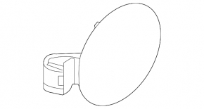 Kia Optima 11-15 fuel filler door
