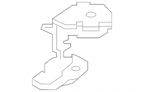 Spare Tire Mounting Mechanism Acura MDX 14-20