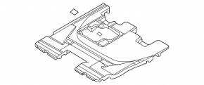 Trunk tray Hyundai Sonata 16-17 hybrid