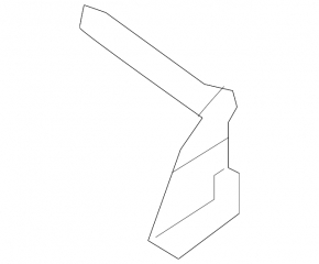Hood hinge left Audi Q5 8R 09-17