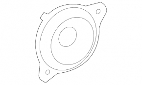 Speaker rear pillar left Mercedes GLC 16-22 premium audio