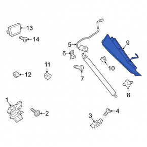 Right tailgate tilt sensor Ford Escape MK4 20-