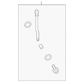 Brake hose rear left Ford Escape MK4 22-