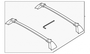 Roof rails Ford Bronco Sport 21-25