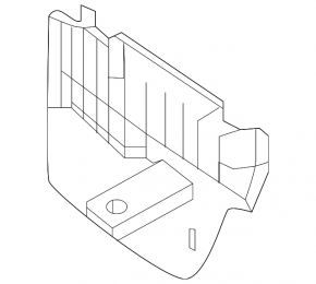 Mudguard rear left VW Jetta 19-24