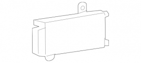 Subwoofer amplifier Mercedes X164 GL W164 ML W251 R