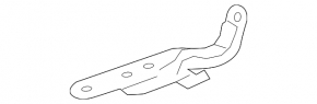 Hood hinge upper left GMC Terrain 10-17