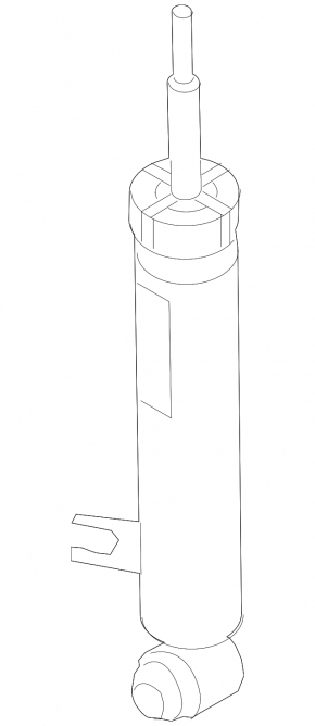 Rear left shock absorber BMW X5 E70 07-13