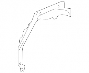 Quarter wing rear right Chevrolet Bolt 17-