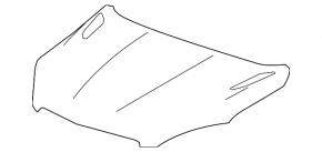 Chevrolet Trax 17-22 steel hood