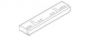 Audi Q7 16-19 Front Panel Button Panel