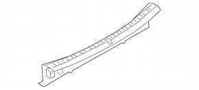 BMW 4 G22 21-26 trunk opening trim