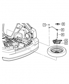 Jeep Compass 11-16 Jack