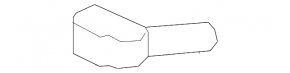 ABS sensor rear left Acura MDX 17-20 rest