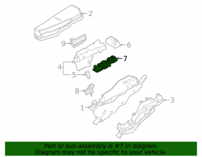 Toyota Camry v70 18-24 large underhood relay block