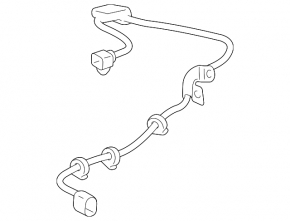 ABS sensor wire front right Lexus GX470 03-09
