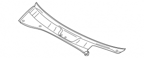 Windscreen wiper grille plastic Porsche Cayenne 958 11-17
