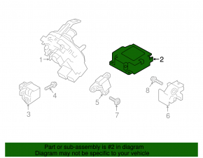 Module srs airbag computer airbags Hyundai Elantra AD 17-18 dorest