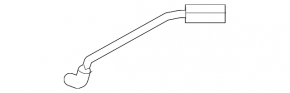 Lincoln MKZ 13-20 Hood Release Cable Front