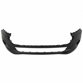 Front bumper bare Ford Transit Connect MK2 13-18 structure is dented, fractures, sawed, no fragment, fasteners are torn off