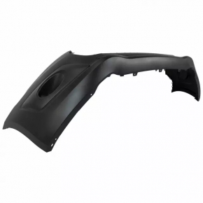 Front bumper bare Ford Transit Connect MK2 13-18 structure is dented, fractures, sawed, no fragment, fasteners are torn off