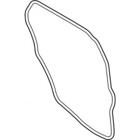 Lincoln MKX 16-18 rear right door seal
