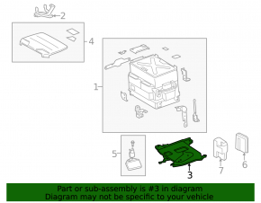Toyota Camry v40 inverter bracket