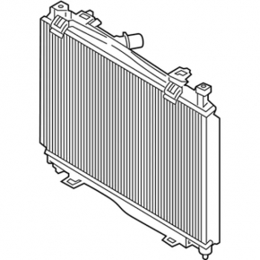 Radiator cooling water Ford Ecosport 18-21 1.0T