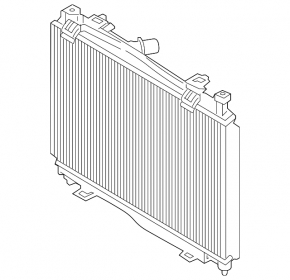 Radiator cooling water Ford Ecosport 18-21 1.0T