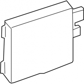 Blind Spot Sensor Left Ford Escape MK3 17-17 Rest