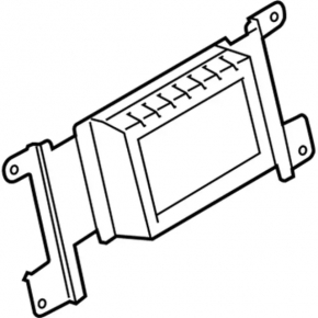 Ford Mustang mk6 15-19 small display without control panel