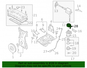 Mazda CX-7 06-12 2.3 Engine Oil Cooler