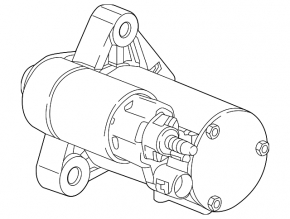 Starter Chevrolet Malibu 13-16 2.0 2.5 wedge, for spare parts