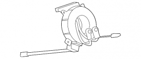 Steering wheel cable Cadillac ATS 13- with heated steering wheel