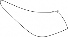Light outer wing left Infiniti Q50 18-24