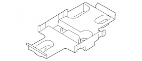 Battery tray Volvo XC90 16 type 2