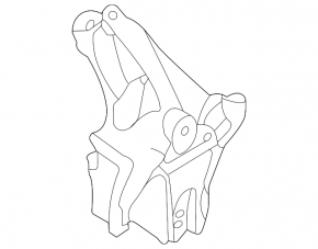 Engine mount bracket left Audi A6 C8 19- 2.0T