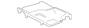 Lexus ES 23-25 black center console trim