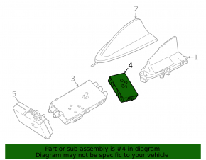 Antenna Suppression Filter BMW 7 G11 G12 16-22