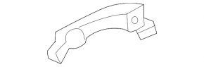 Lexus ES300 ES330 outer front left door handle